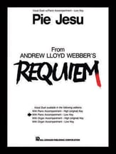 Pie Jesu Vocal Solo & Collections sheet music cover